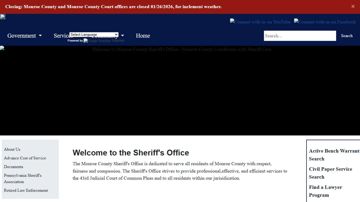Monroe County - Sheriff